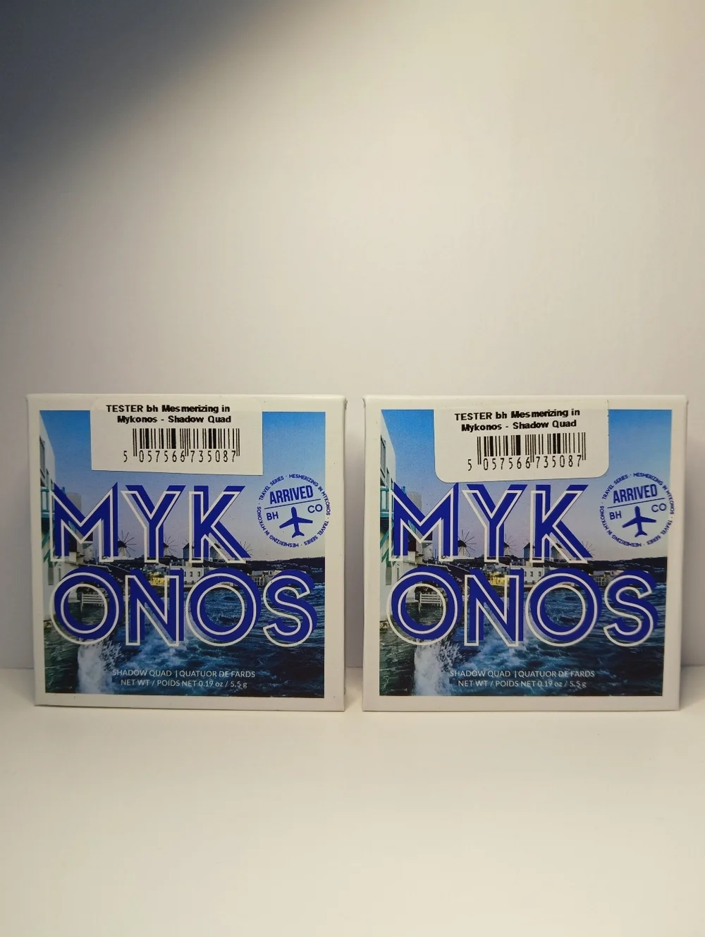 BH Cosmetics Travel Series Mesmerizing in Mykonos Eyeshadow Quad 5.5 G | 0.19 OZ - Picture 1 of 5